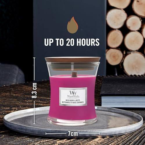 WoodWick Wild Berry & Beets Mini Hourglass Candle — photo 6 of 14