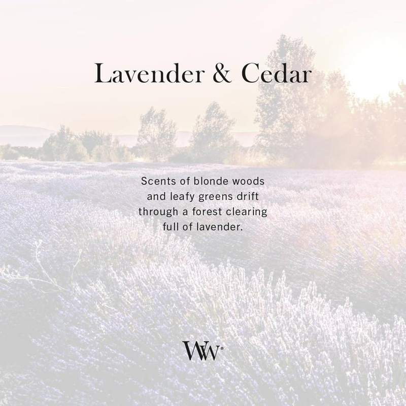 WoodWick Lavender & Cedar Mini Hourglass Candle — photo 3 of 14