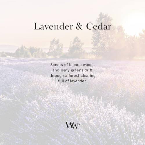 WoodWick Lavender & Cedar Mini Hourglass Candle — photo 4 of 14