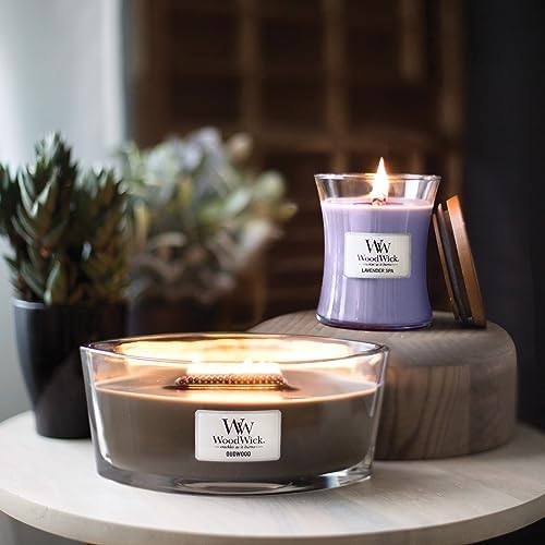 WoodWick Lavender Spa Medium Hourglass Candle — photo 18 of 20