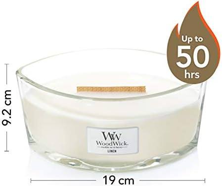WoodWick Linen Ellipse Candle, Set of 2 — photo 6 of 8