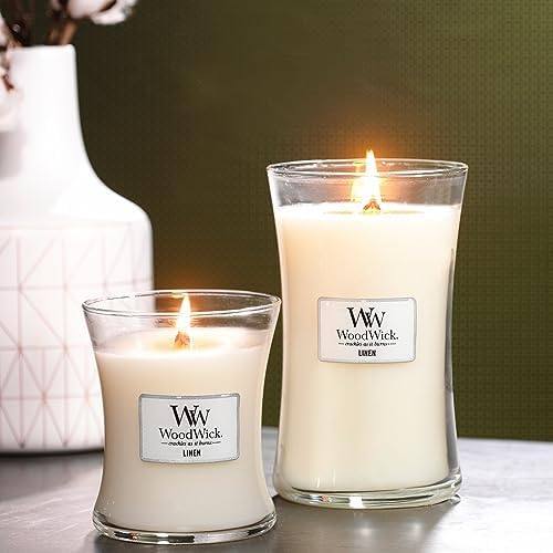 WoodWick Linen Large Hourglass Candle — photo 12 of 14