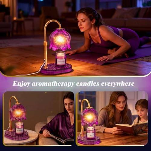 WYghyronic Lacquered Flower Candle Warmer Lamp, 32 cm — photo 12 of 12