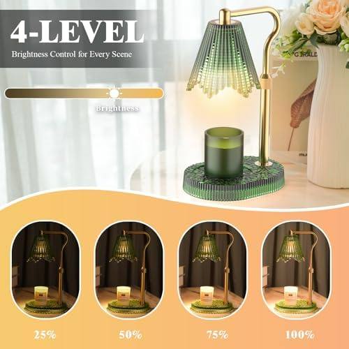 WYghyronic Matte Glass Candle Warmer Lamp, 32 cm — photo 4 of 14
