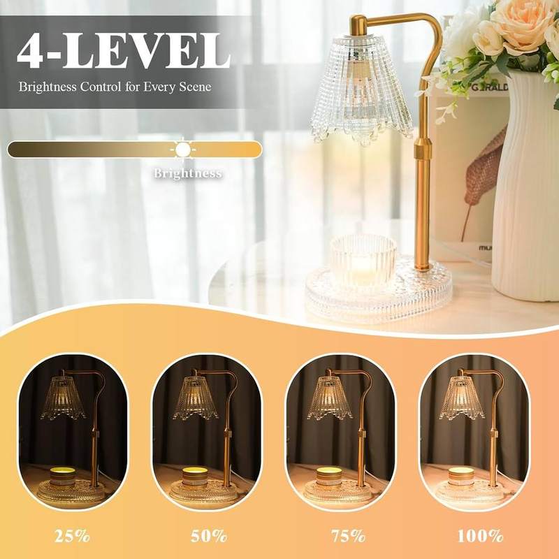 WYghyronic Matte Glass Candle Warmer Lamp, E26 — photo 3 of 12