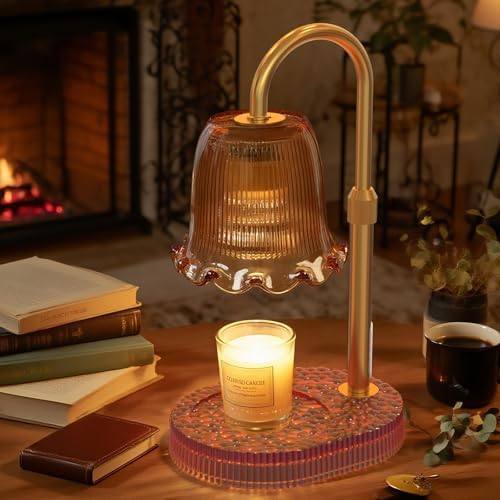 WYghyronic Brown Glass Candle Warmer Lamp — photo 2 of 12