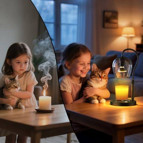 WYghyronic Glass Metal-Base Candle Warmer Lamp — photo 8 of 12
