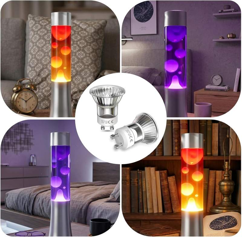 Xiansini 2 Pack Mini MR11 GU10 35W Candle Warmer Lamp Bulb — photo 13 of 14