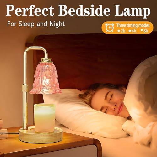 XJZJY Pink Frosted Candle Warmer Lamp — photo 10 of 14
