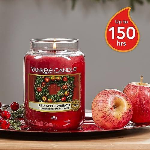Yankee Candle Red Apple Wreath Large Jar Candle — photo 4 of 18