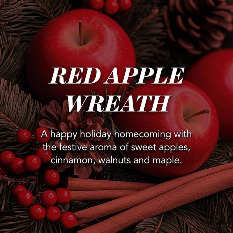 Yankee Candle Red Apple Wreath Large Jar Candle — photo 5 of 18
