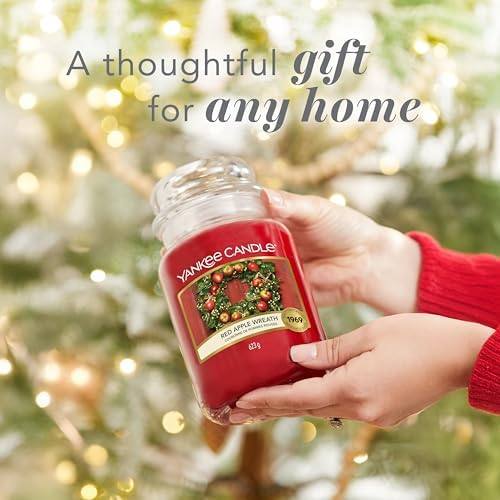 Yankee Candle Red Apple Wreath Large Jar Candle — photo 14 of 18