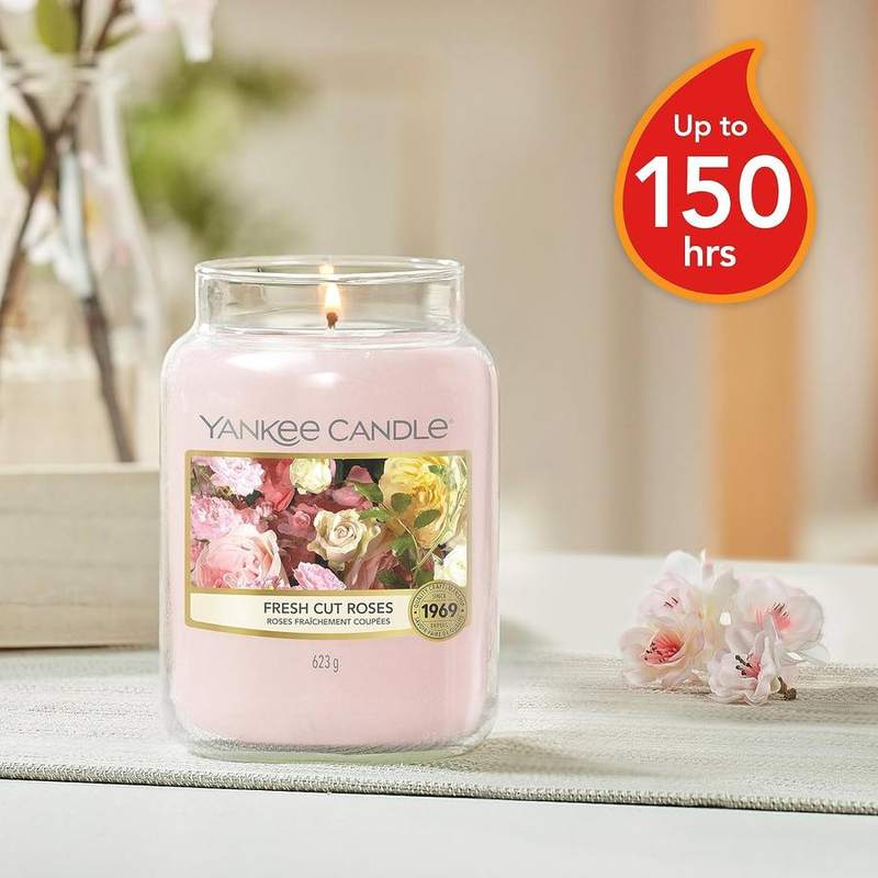 Yankee Candle Fresh Cut Roses Large Jar Candle — photo 5 of 24