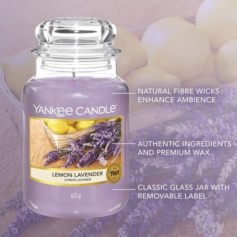 Yankee Candle Lemon Lavender Large Jar Candle — photo 9 of 18