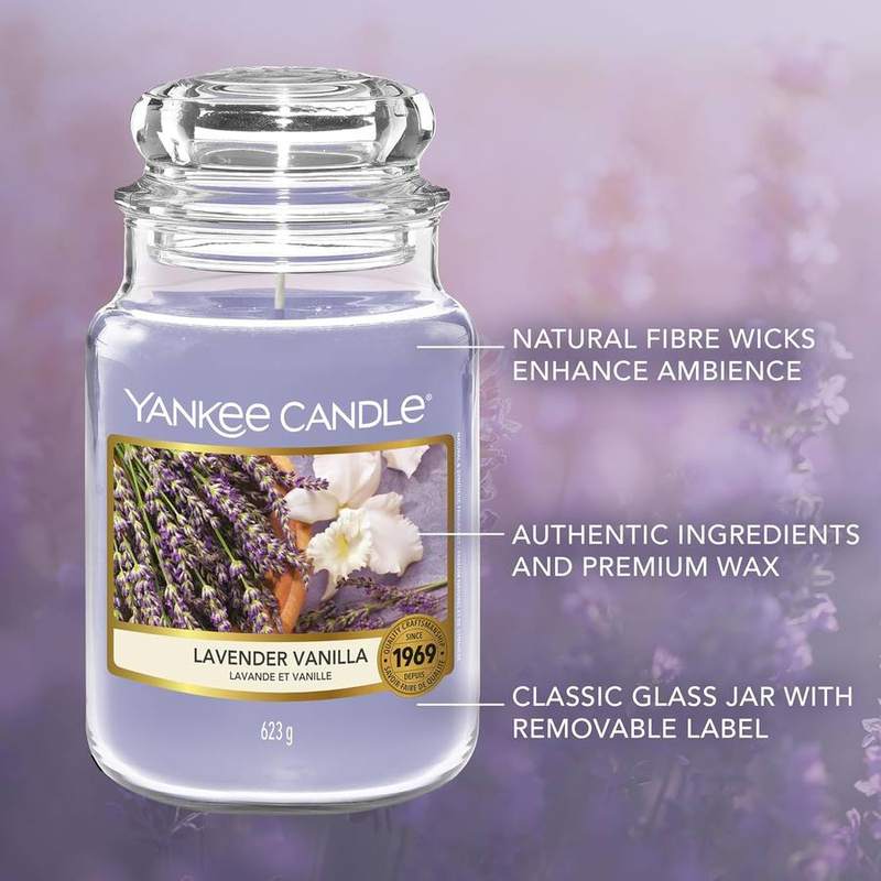 Yankee Candle Lavender Vanilla Large Jar Candle — photo 7 of 16