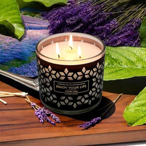 YINUO LIGHT Lavender 3-Wick Candle, 415 g — photo 16 of 16