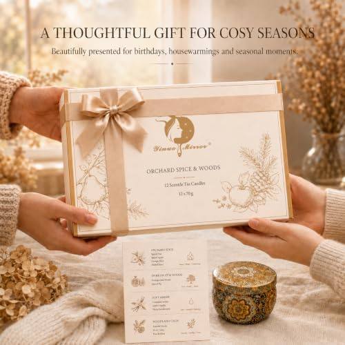 Yinuo Mirror Autumn & Winter Candle Gift Set of 12 — photo 14 of 16
