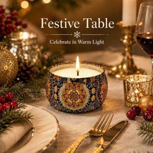 Yinuo Mirror Autumn & Winter Candle Gift Set of 12 — photo 16 of 16