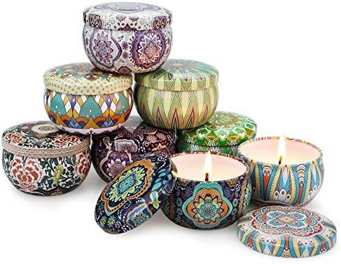 Yinuo Mirror Scented Candle Gift Set of 8 — photo 4 of 14