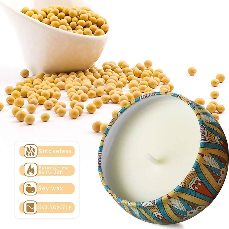 Yinuo Mirror Scented Candle Gift Set of 8 — photo 5 of 14