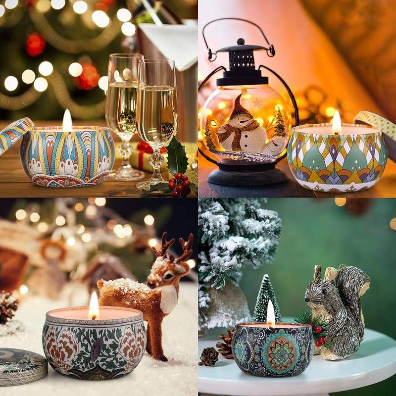 Yinuo Mirror Scented Candle Gift Set of 8 — photo 9 of 14