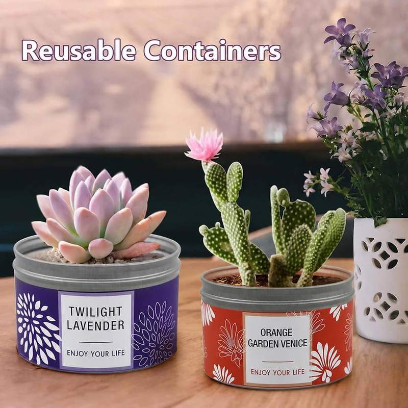 YMing Lavender, Orange Blossom & Rose Teakwood Candle Gift Set of 3 — photo 17 of 18