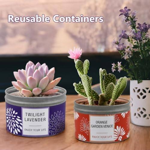 YMing Lavender, Orange Blossom & Rose Teakwood Candle Gift Set of 3 — photo 18 of 18