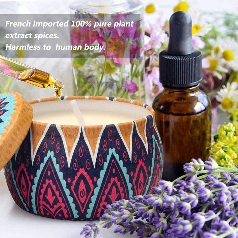 YMing Lavender, Fig, Spring and Lemon Candle Gift Set of 4 — photo 7 of 18